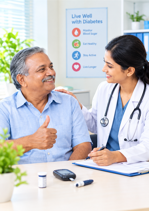 Beta Diabetic Clinic — modern clinic facilities and compassionate patient care